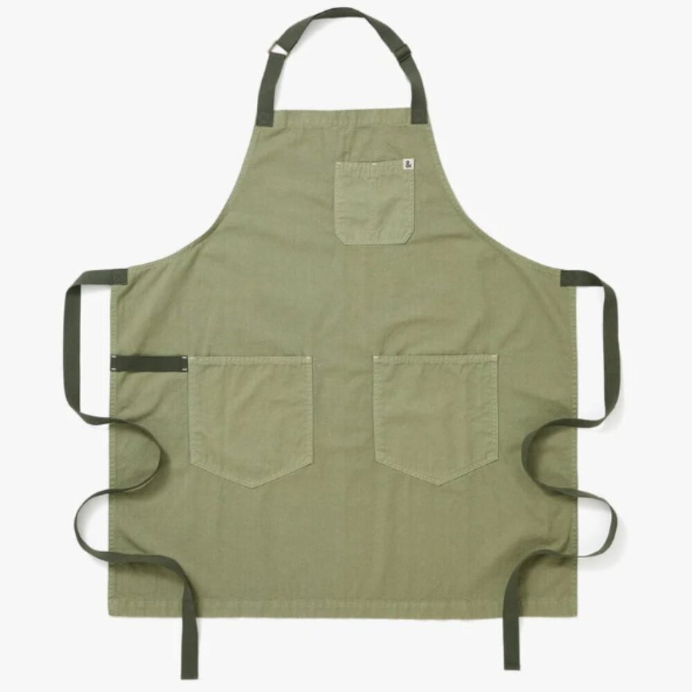 Hedley & Bennett Essential Apron - Matcha Green